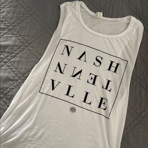 Nashville Wide Arm Tank Top